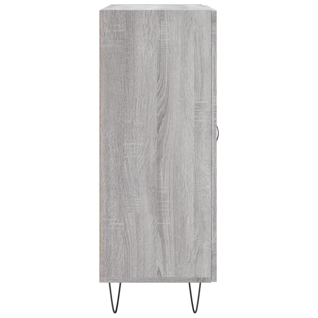 Ντουλάπι Γκρι Sonoma 69,5 x 34 x 90 εκ. από Επεξεργασμένο Ξύλο