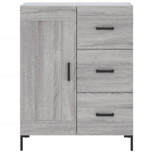 Ντουλάπι Γκρι Sonoma 69,5 x 34 x 90 εκ. από Επεξεργασμένο Ξύλο