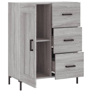 Ντουλάπι Γκρι Sonoma 69,5 x 34 x 90 εκ. από Επεξεργασμένο Ξύλο