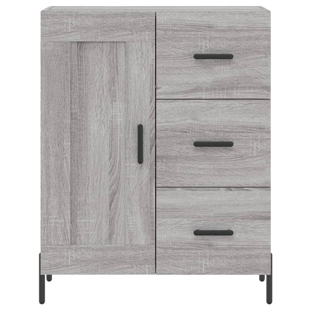 Ντουλάπι Γκρι Sonoma 69,5 x 34 x 90 εκ. από Επεξεργασμένο Ξύλο