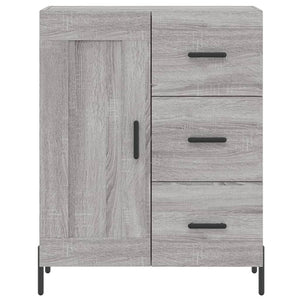 Ντουλάπι Γκρι Sonoma 69,5 x 34 x 90 εκ. από Επεξεργασμένο Ξύλο
