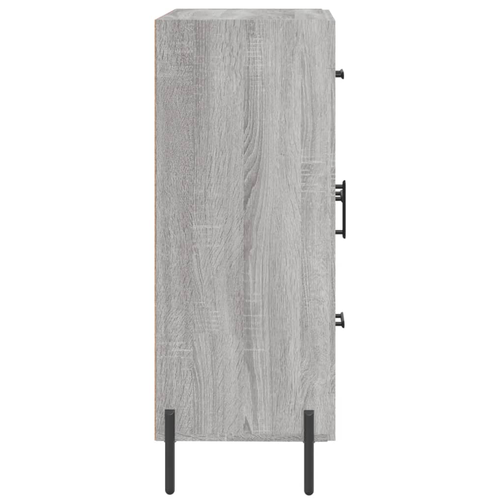 Ντουλάπι Γκρι Sonoma 69,5 x 34 x 90 εκ. από Επεξεργασμένο Ξύλο