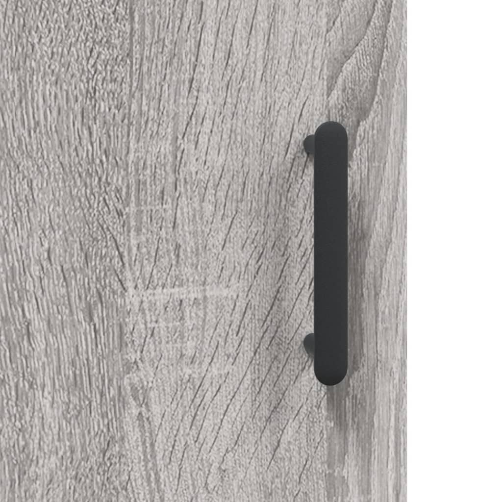 Ντουλάπι Γκρι Sonoma 69,5 x 34 x 90 εκ. από Επεξεργασμένο Ξύλο