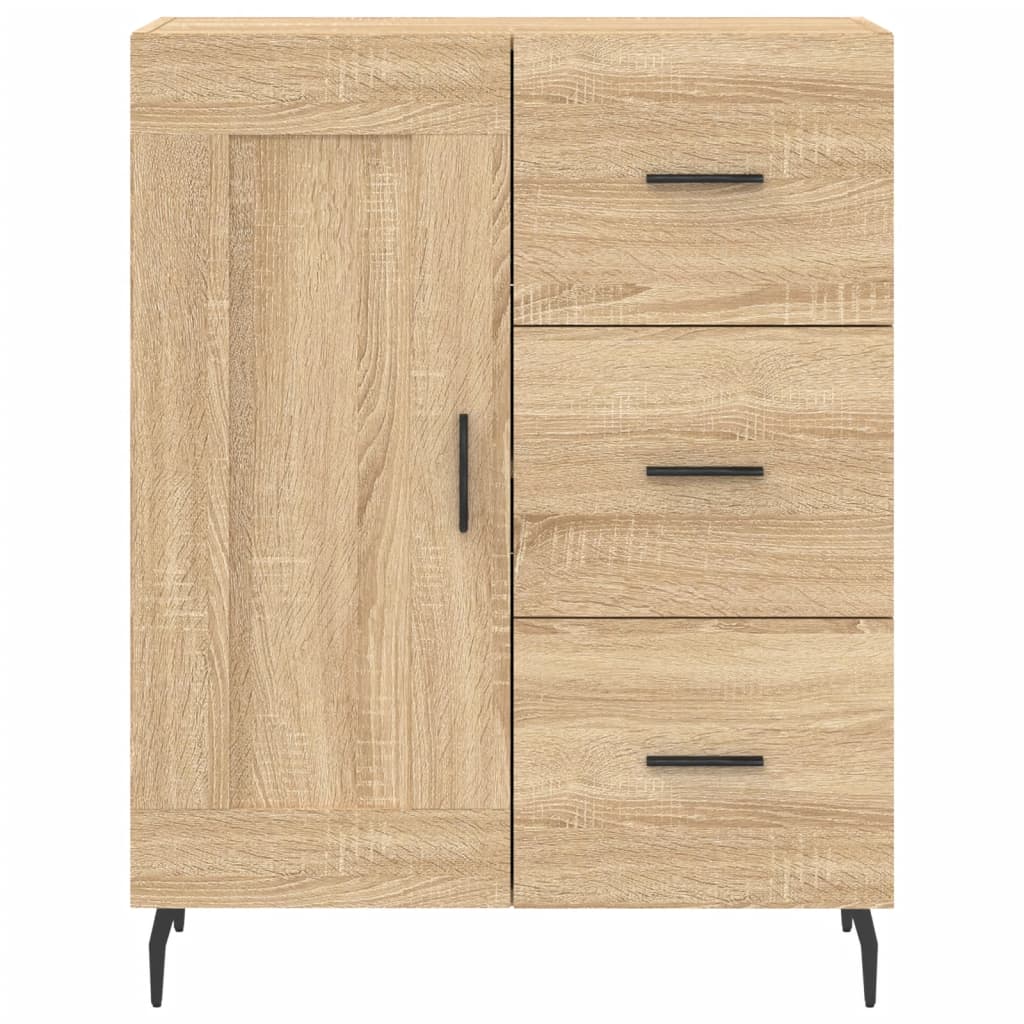 Ντουλάπι Sonoma Δρυς 69,5 x 34 x 90 εκ. από Επεξεργασμένο Ξύλο