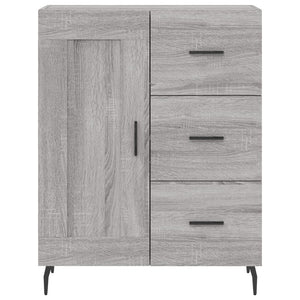 Ντουλάπι Γκρι Sonoma 69,5 x 34 x 90 εκ. από Επεξεργασμένο Ξύλο