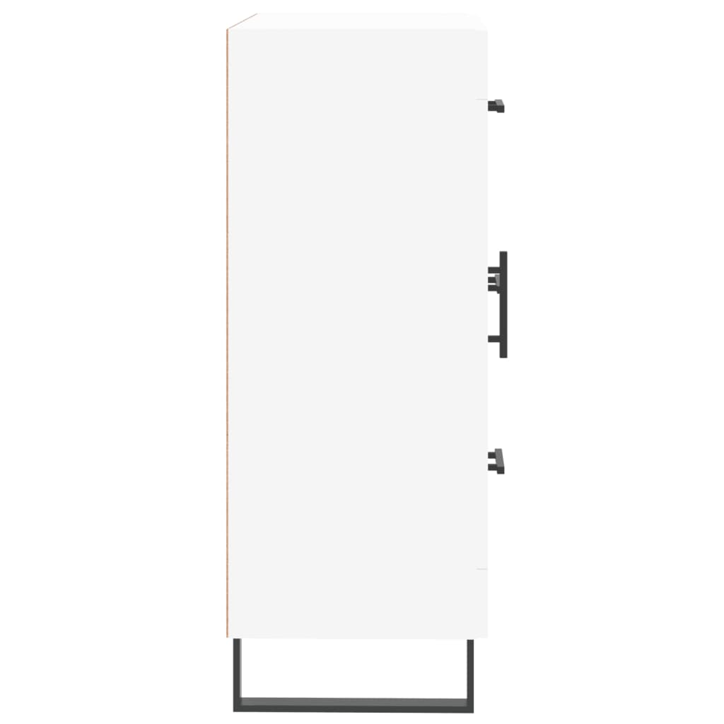 Ντουλάπι Λευκό 69,5 x 34 x 90 εκ. από Επεξεργασμένο Ξύλο