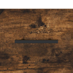 Ντουλάπι Καπνιστή Δρυς 69,5 x 34 x 90 εκ. Επεξεργασμένο Ξύλο