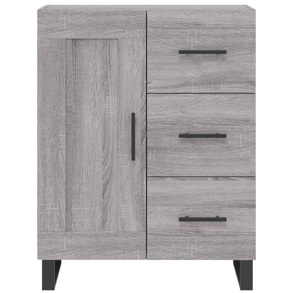 Ντουλάπι Γκρι Sonoma 69,5 x 34 x 90 εκ. από Επεξεργασμένο Ξύλο - Pakobazaar