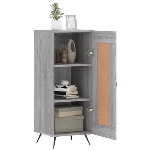 Ντουλάπι Γκρι Sonoma 34,5x34x90 εκ. από Επεξεργασμένο Ξύλο
