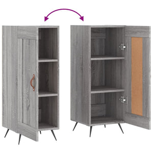 Ντουλάπι Γκρι Sonoma 34,5x34x90 εκ. από Επεξεργασμένο Ξύλο