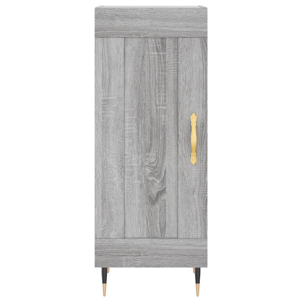 Ντουλάπι Γκρι Sonoma 34,5x34x90 εκ. από Επεξεργασμένο Ξύλο