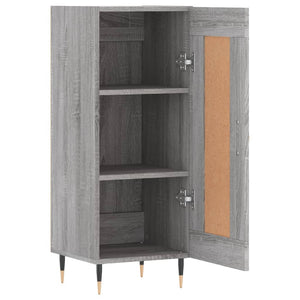 Ντουλάπι Γκρι Sonoma 34,5x34x90 εκ. από Επεξεργασμένο Ξύλο