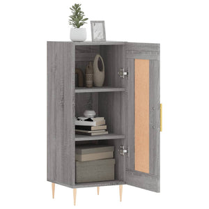 Ντουλάπι Γκρι Sonoma 34,5x34x90 εκ. από Επεξεργασμένο Ξύλο - Pakobazaar