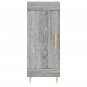 Ντουλάπι Γκρι Sonoma 34,5x34x90 εκ. από Επεξεργασμένο Ξύλο - Pakobazaar