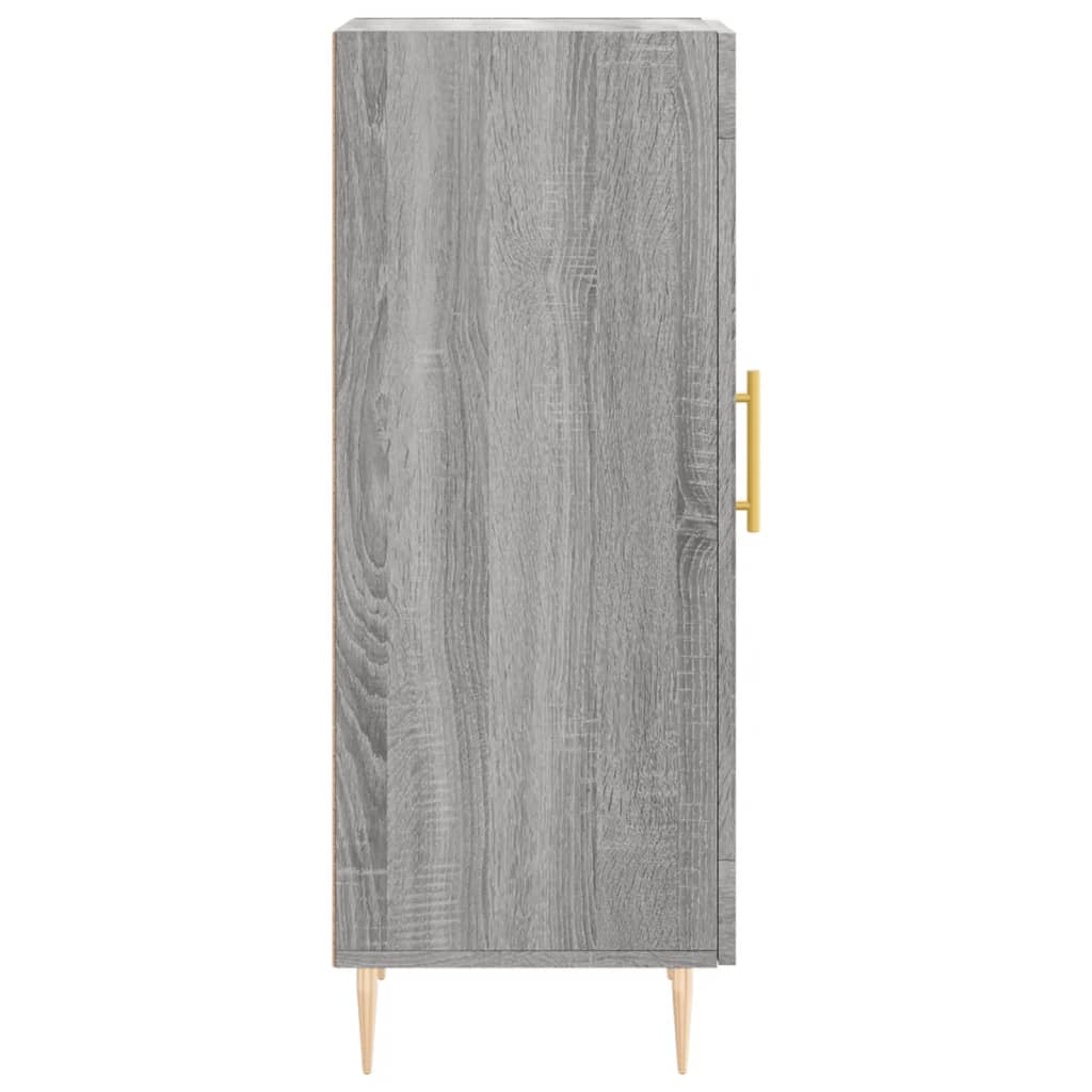 Ντουλάπι Γκρι Sonoma 34,5x34x90 εκ. από Επεξεργασμένο Ξύλο