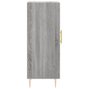 Ντουλάπι Γκρι Sonoma 34,5x34x90 εκ. από Επεξεργασμένο Ξύλο - Pakobazaar