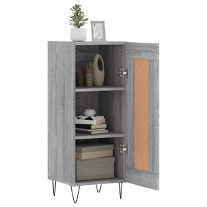 Ντουλάπι Γκρι Sonoma 34,5x34x90 εκ. από Επεξεργασμένο Ξύλο