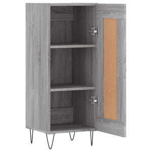 Ντουλάπι Γκρι Sonoma 34,5x34x90 εκ. από Επεξεργασμένο Ξύλο