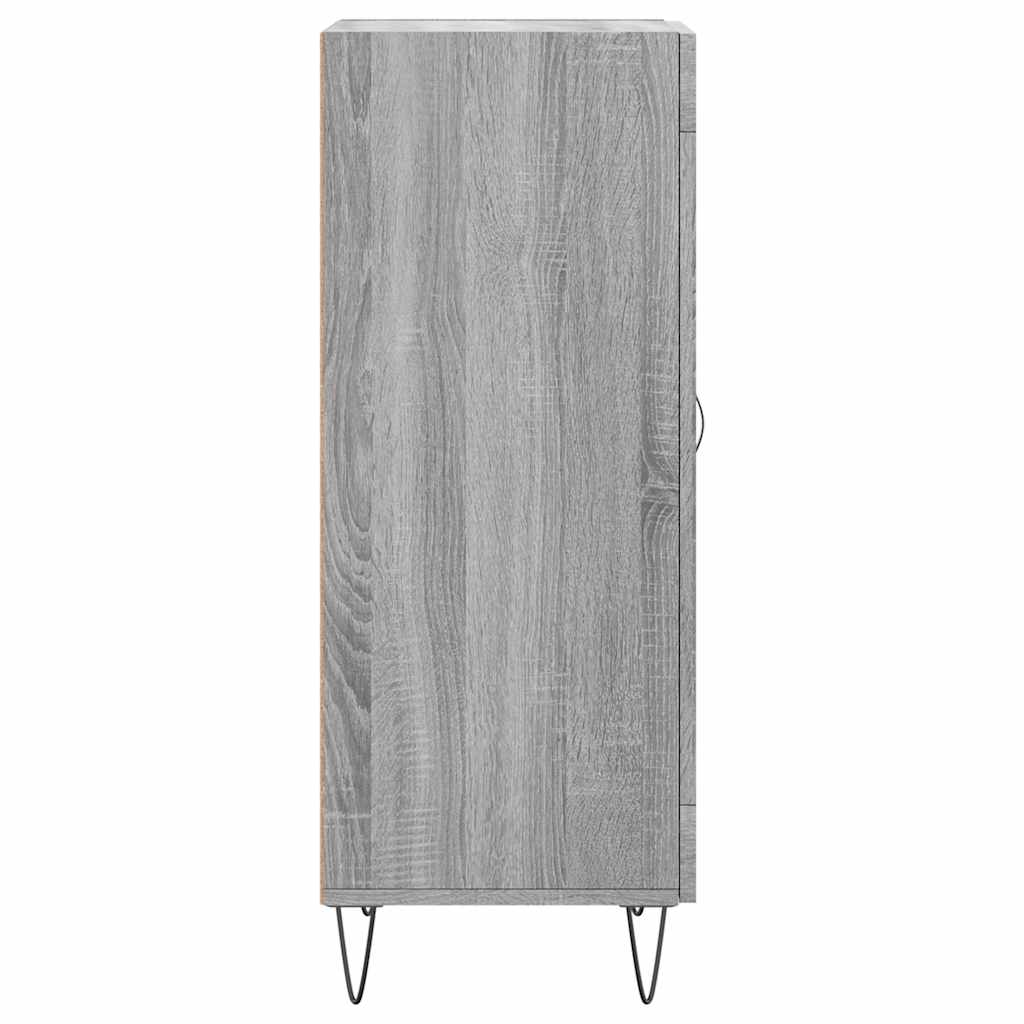 Ντουλάπι Γκρι Sonoma 34,5x34x90 εκ. από Επεξεργασμένο Ξύλο