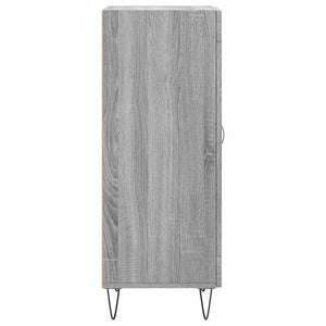 Ντουλάπι Γκρι Sonoma 34,5x34x90 εκ. από Επεξεργασμένο Ξύλο