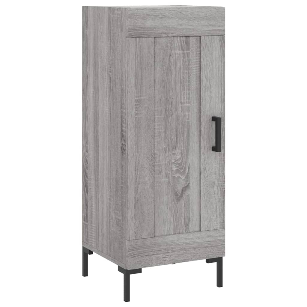 Ντουλάπι Γκρι Sonoma 34,5x34x90 εκ. από Επεξεργασμένο Ξύλο