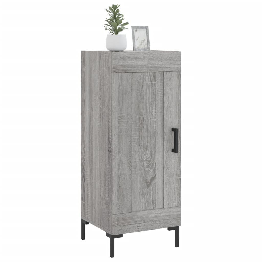 Ντουλάπι Γκρι Sonoma 34,5x34x90 εκ. από Επεξεργασμένο Ξύλο