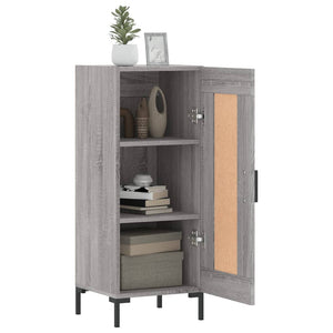 Ντουλάπι Γκρι Sonoma 34,5x34x90 εκ. από Επεξεργασμένο Ξύλο