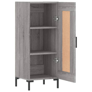 Ντουλάπι Γκρι Sonoma 34,5x34x90 εκ. από Επεξεργασμένο Ξύλο