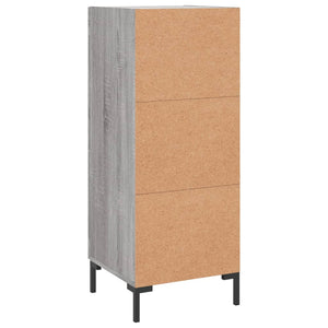 Ντουλάπι Γκρι Sonoma 34,5x34x90 εκ. από Επεξεργασμένο Ξύλο