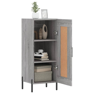 Ντουλάπι Γκρι Sonoma 34,5x34x90 εκ. από Επεξεργασμένο Ξύλο