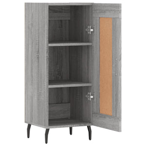 Ντουλάπι Γκρι Sonoma 34,5x34x90 εκ. από Επεξεργασμένο Ξύλο