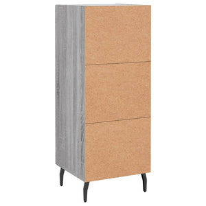 Ντουλάπι Γκρι Sonoma 34,5x34x90 εκ. από Επεξεργασμένο Ξύλο