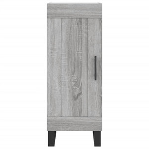 Ντουλάπι Γκρι Sonoma 34,5x34x90 εκ. από Επεξεργασμένο Ξύλο - Pakobazaar