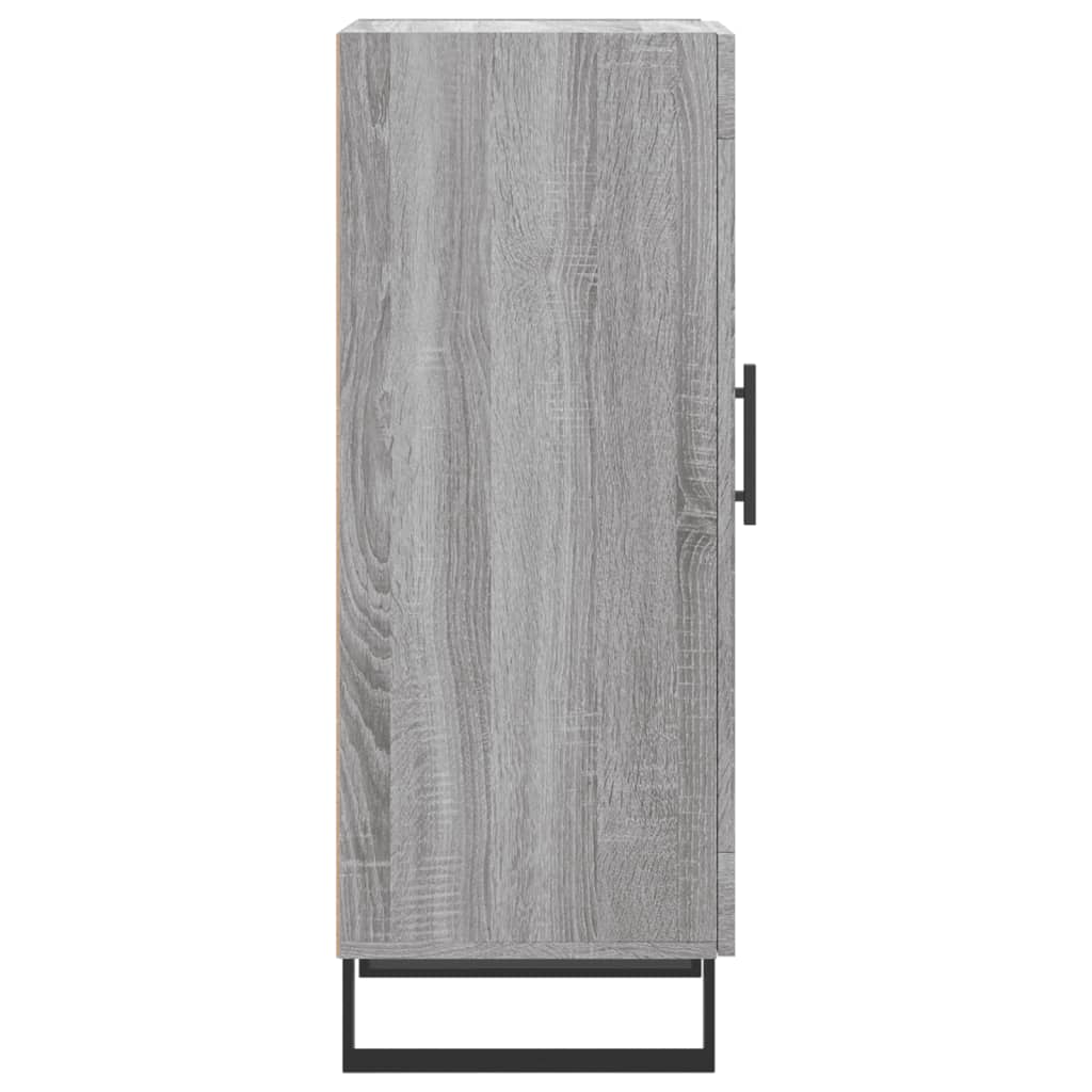 Ντουλάπι Γκρι Sonoma 34,5x34x90 εκ. από Επεξεργασμένο Ξύλο - Pakobazaar