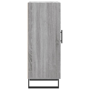 Ντουλάπι Γκρι Sonoma 34,5x34x90 εκ. από Επεξεργασμένο Ξύλο - Pakobazaar