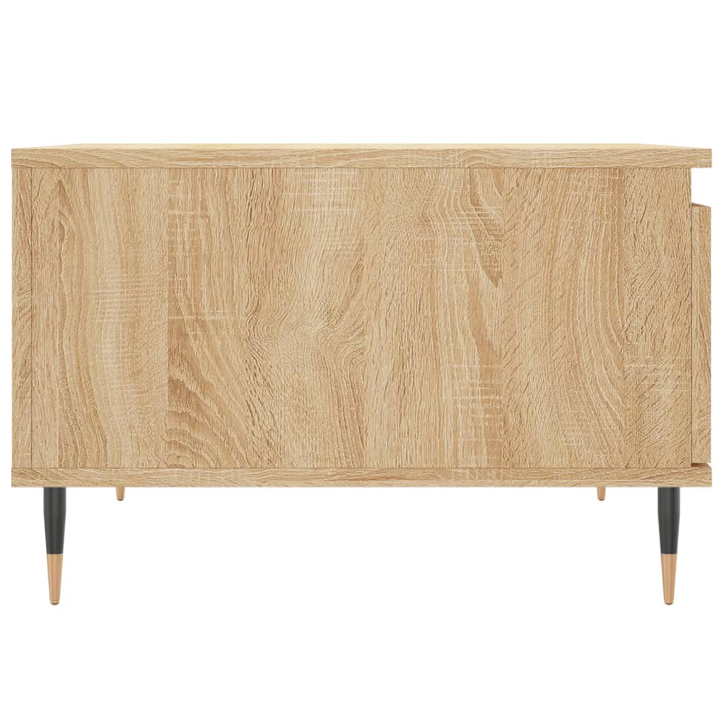 Τραπεζάκι Σαλονιού Sonoma Δρυς 55x55x36,5εκ. Επεξεργασμένο Ξύλο