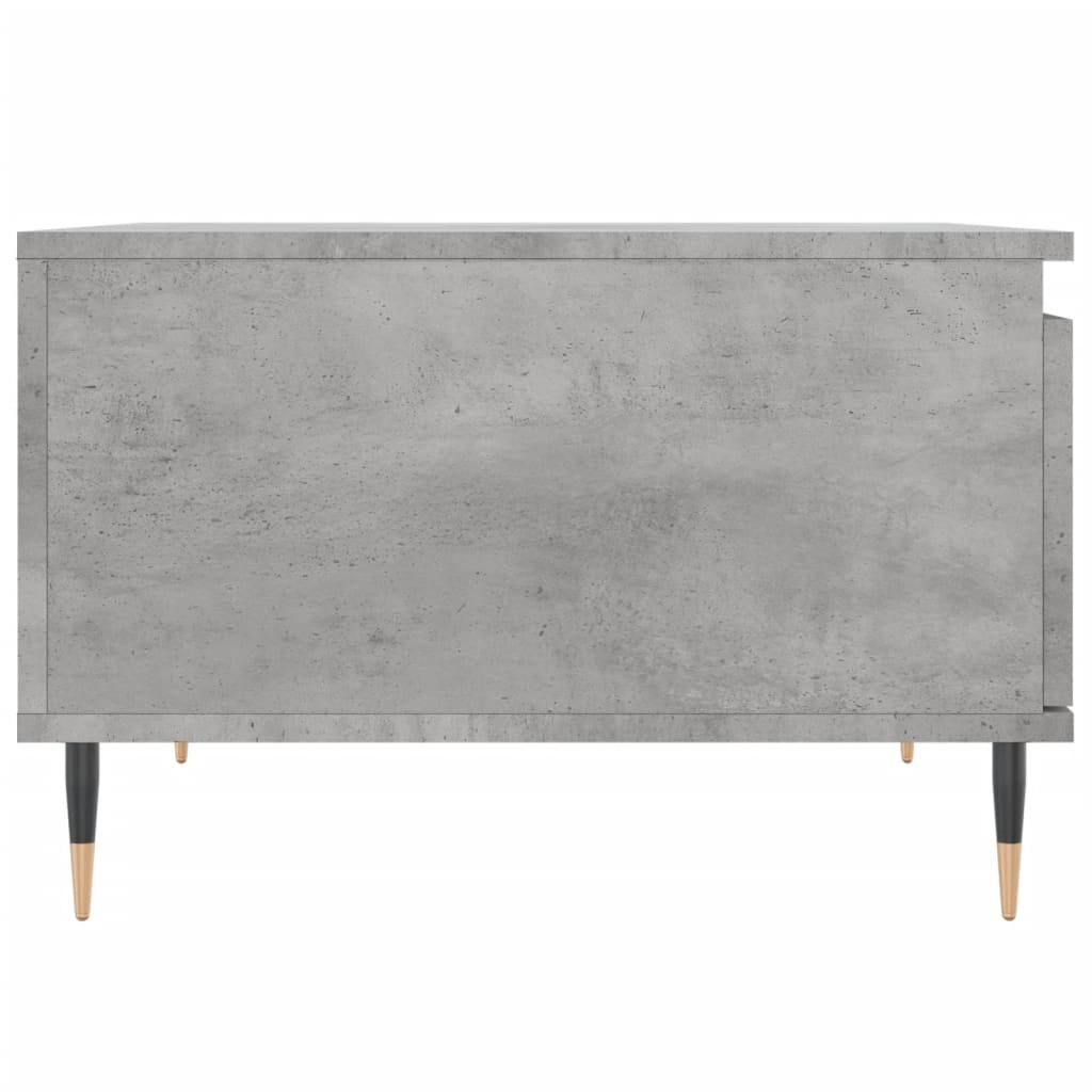 Τραπεζάκι Σαλονιού Γκρι Σκυρ. 55x55x36,5 εκ. Επεξεργ. Ξύλο