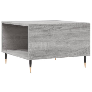 Τραπεζάκι Σαλονιού Γκρι Sonoma 55x55x36,5εκ. Επεξεργασμένο Ξύλο