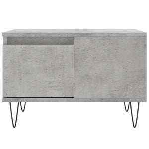 Τραπεζάκι Σαλονιού Γκρι Σκυρ. 55x55x36,5 εκ. Επεξεργ. Ξύλο