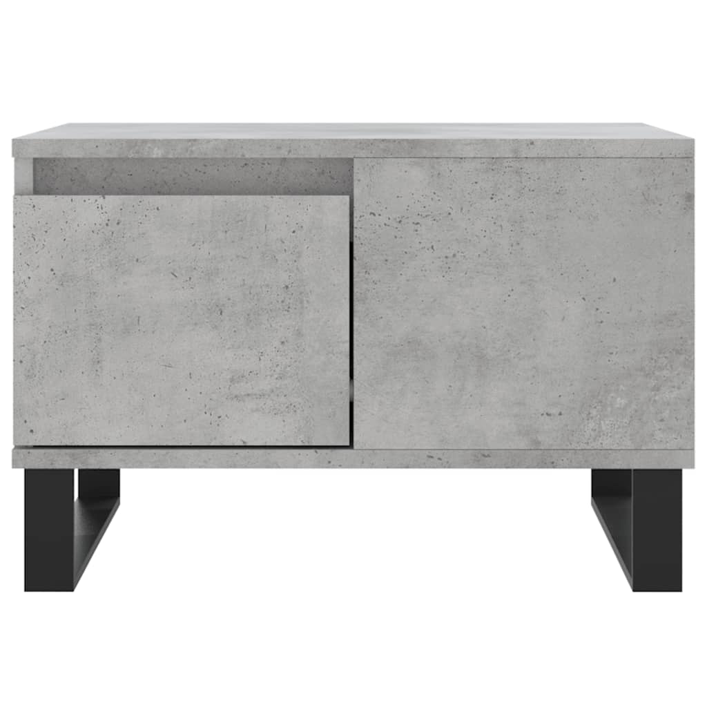 Τραπεζάκι Σαλονιού Γκρι Σκυρ. 55x55x36,5 εκ. Επεξεργ. Ξύλο - Pakobazaar