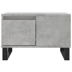 Τραπεζάκι Σαλονιού Γκρι Σκυρ. 55x55x36,5 εκ. Επεξεργ. Ξύλο - Pakobazaar