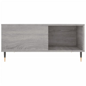 Τραπεζάκι Σαλονιού Γκρι Sonoma 80x80x36,5εκ. Επεξεργασμένο Ξύλο