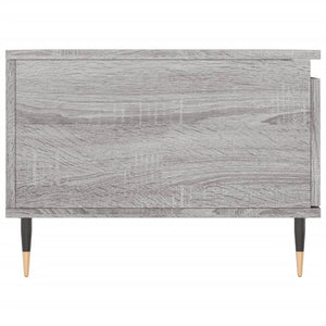 Τραπεζάκι Σαλονιού Γκρι Sonoma 90x50x36,5εκ. Επεξεργασμένο Ξύλο