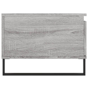 Τραπεζάκι Σαλονιού Γκρι Sonoma 90x50x36,5εκ. Επεξεργασμένο Ξύλο