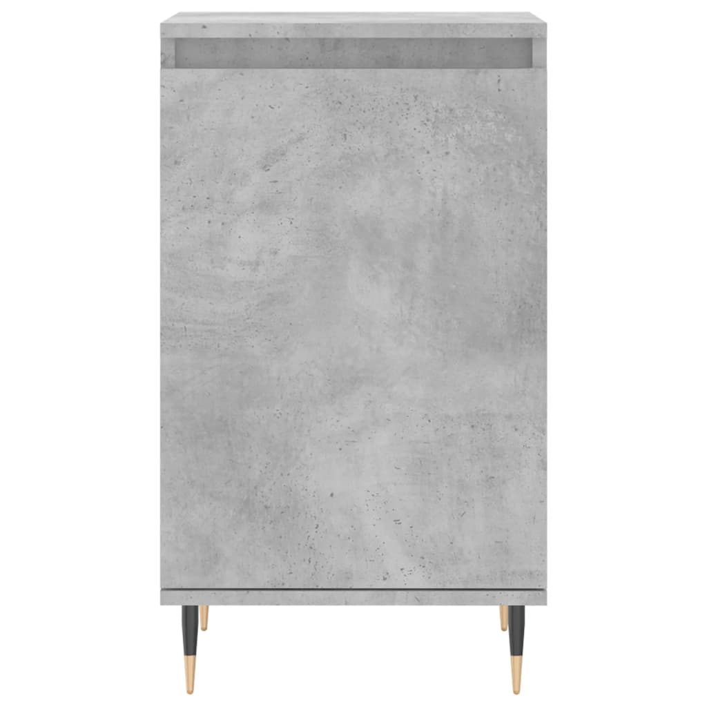 Ντουλάπια 2 τεμ. Γκρι Σκυροδ. 40x35x70 εκ. Επεξεργασμένο Ξύλο
