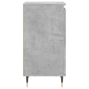 Ντουλάπια 2 τεμ. Γκρι Σκυροδ. 40x35x70 εκ. Επεξεργασμένο Ξύλο