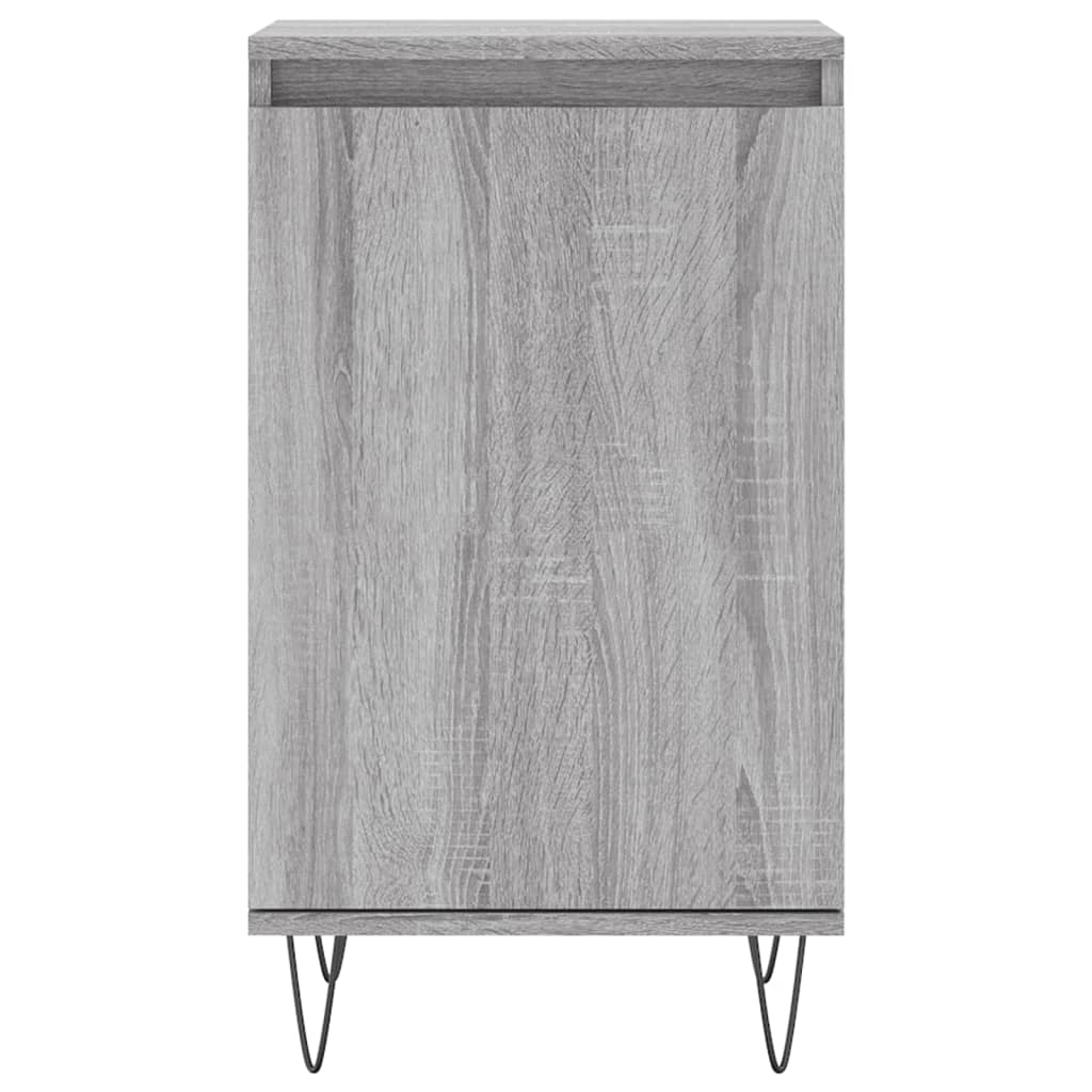 Ντουλάπια 2 τεμ. Γκρι Sonoma 40x35x70 εκ. Επεξεργασμένο Ξύλο