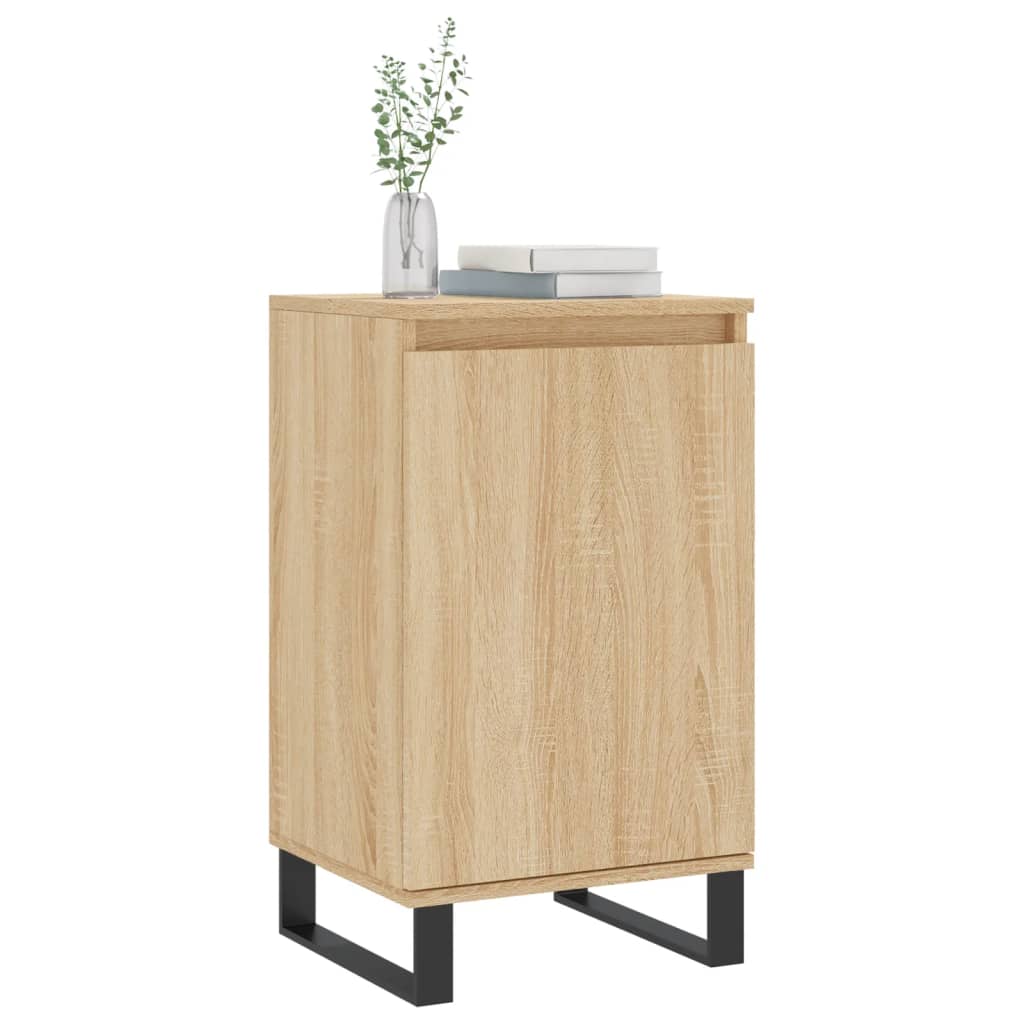 Ντουλάπια 2 τεμ. Sonoma Δρυς 40x35x70 εκ. Επεξεργασμένο Ξύλο