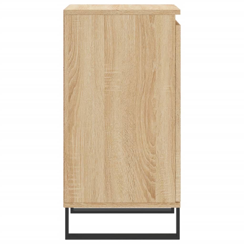 Ντουλάπια 2 τεμ. Sonoma Δρυς 40x35x70 εκ. Επεξεργασμένο Ξύλο