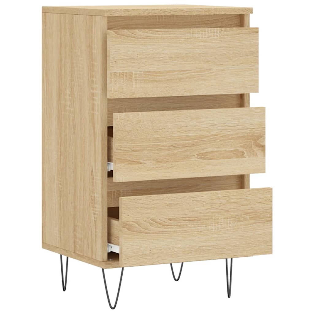 Συρταριέρα Sonoma Δρυς 40 x 35 x 70 εκ. από Επεξεργασμένο Ξύλο